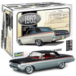 KIT PARA MONTAR REVELL CHEVROLET IMPALA SS HARDTOP 1962 3 EM 1 1/25 182 PEÇAS REV 85-4466 14466